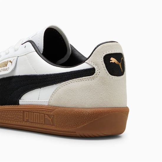 Zapatillas Puma Palermo Leather Blanco/Negro - Image 5
