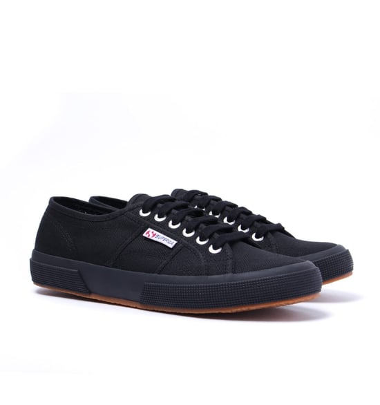 Superga 2750 Cotu Classics Black Canvas Trainers - Image 1