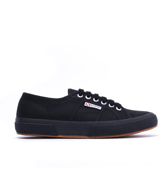 Superga 2750 Cotu Classics Black Canvas Trainers - Image 2