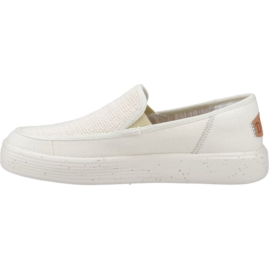 HEYDUDE Sunapee Coastline Cotton Blend Men's Bone Loafers - Image 5