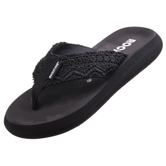 Rocket Dog Sandalias de Tela Tipo Flip Flop Slip On para Mujeres - Image 3