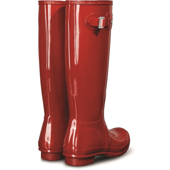 Hunter Original Tall Gloss Patterned Wellingtons - Image 2