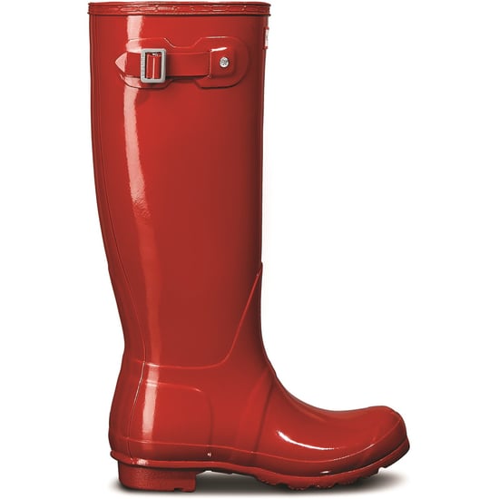Hunter Original Tall Gloss Patterned Wellingtons - Image 5
