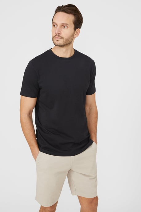 Cotton Crew Neck T-shirt - Image 1