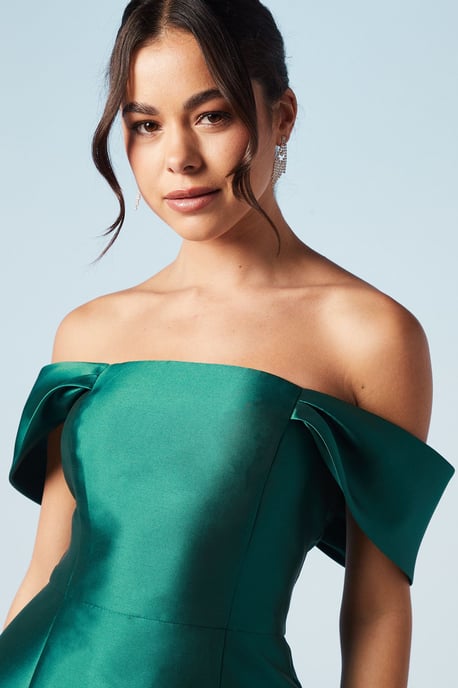 Twill Column Bridesmaids Dress - Image 2