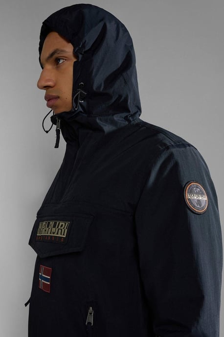 Chaqueta Anorak de Invierno con Bolsillo Rainforest Negra - Image 3