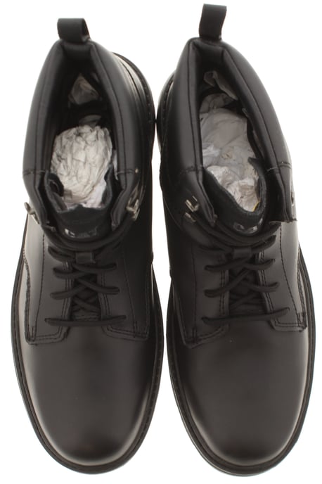 Caterpillar Mens Smart Boots Practitioner mid Leather Lace Up black - Image 6