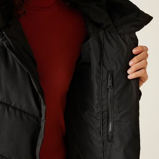 Regatta Womens Nurie Full Zip Longline Padded Jacket - Image 4