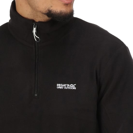 Regatta Mens Thompson Half Zip Lightweight Walking Fleece Jacket - Image 5