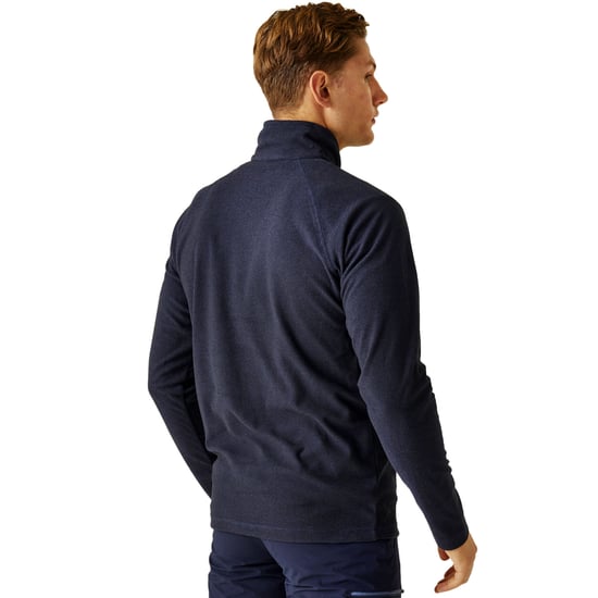 Regatta Mens Montes Lightweight Half Zip Summer Fleece Top - Image 2
