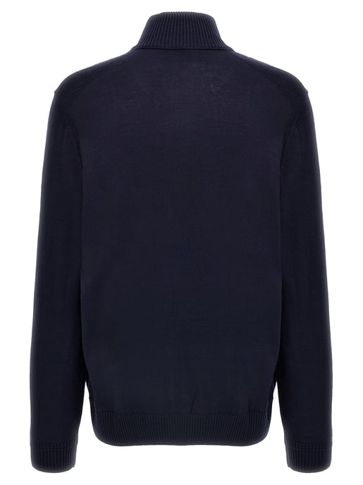 Cárdigan de Lana Azul Hugo Boss - Image 2