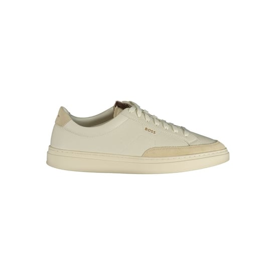 Hugo Boss Bianco Pelle Hombre Zapatillas - Image 1