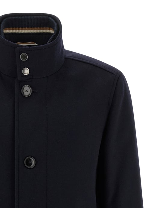 Abrigo de lana azul Hugo Boss - Image 3