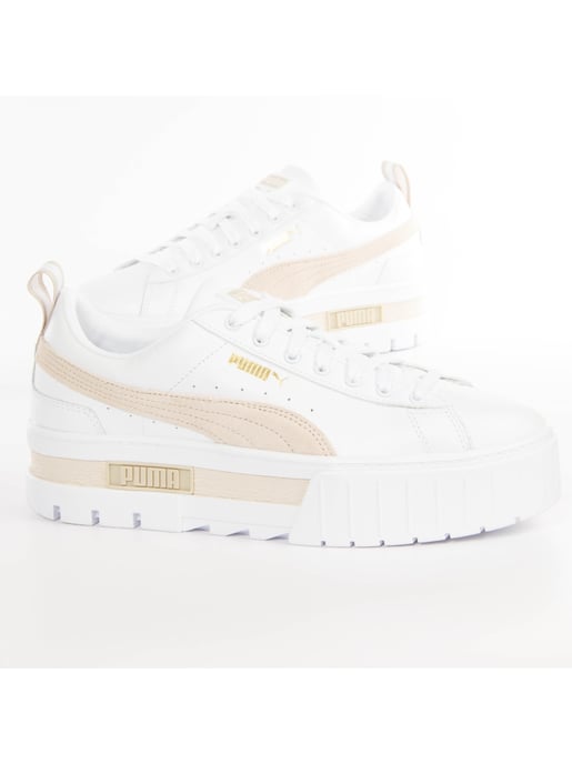 Puma Mayze White Womens Entrenadores - Image 2