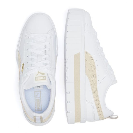 Puma Mayze White Womens Entrenadores - Image 6