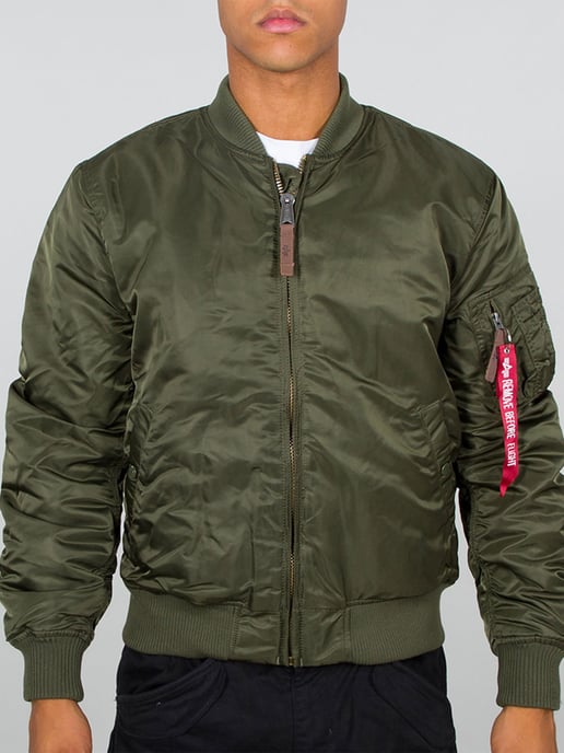 Chaqueta Bombardero MA1 VF 59 de Alpha Industries Verde - Image 2