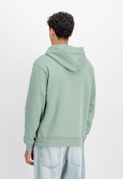 Sudadera con capucha de efecto de impresión de logo grande básico - Image 3