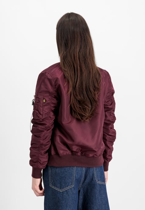 Chaqueta de bombardeo ligera MA-1 VF para mujer - Image 3
