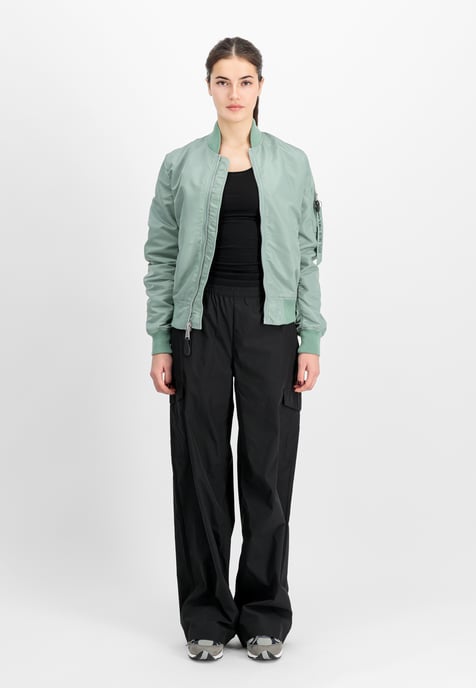 Chaqueta de bombardeo ligera MA-1 VF para mujer - Image 2