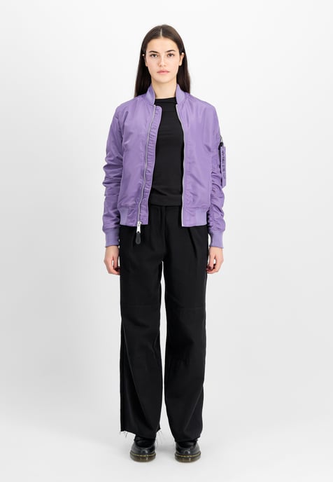 Chaqueta de bombardeo ligera MA-1 VF para mujer - Image 2
