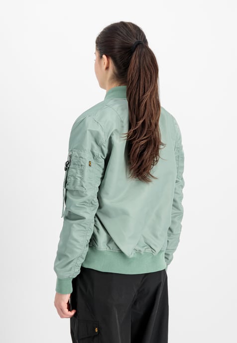 Chaqueta de bombardeo ligera MA-1 VF para mujer - Image 3
