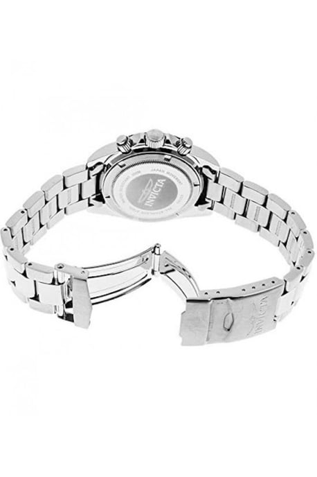 Invicta Speedway 26111 Reloj de Hombre - Movimiento de Cuarzo - Acero Inoxidable con Esfera Plateada - 39 mm - Image 3
