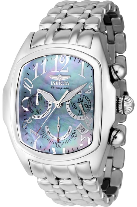 Invicta Lupah 43152 Reloj para Hombre - Movimiento de Cuarzo - Acero Inoxidable con Esfera de Nácar - 44 mm - Image 1