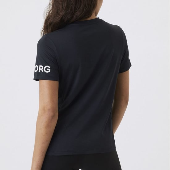 Björn Borg - Camiseta de manga corta Ladies Classic Training - Negra - Image 5