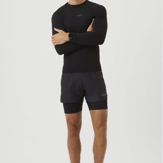 Björn Borg - Camiseta de manga larga sin costuras para hombre - Negra - Image 4