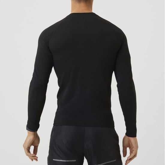 Björn Borg - Camiseta de manga larga sin costuras para hombre - Negra - Image 5