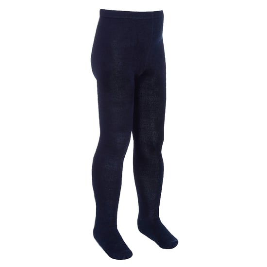 Paquete de 3 pares de medias escolares de bambú para niñas en negro, gris, blanco y azul marino - Azul marino - Image 3