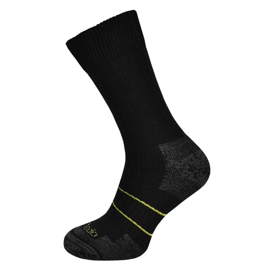 Calcetines de trabajo de lana transpirable | Comodo | Calcetines gruesos para botas de trabajo pesado - Negro - Image 3