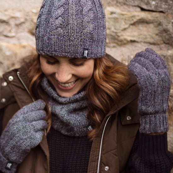 Heat Holders - Guantes de invierno de punto por cable de 2,3 tog para mujer - Image 5
