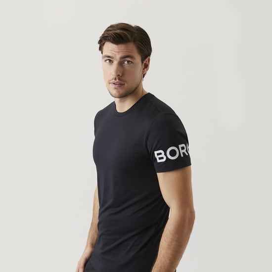 Björn Borg - Camiseta de manga corta de alto rendimiento para hombre - Negra - Image 3