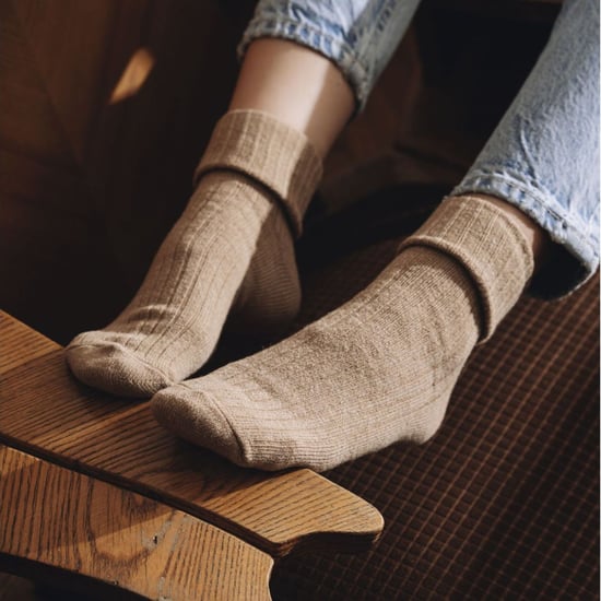 Womens Wool Dress Socks | Steven | Calcetines calientes transpirables para señoras -Beige - Image 3