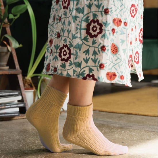 Womens Wool Dress Socks | Steven | Calcetines calientes transpirables para señoras -Beige - Image 4