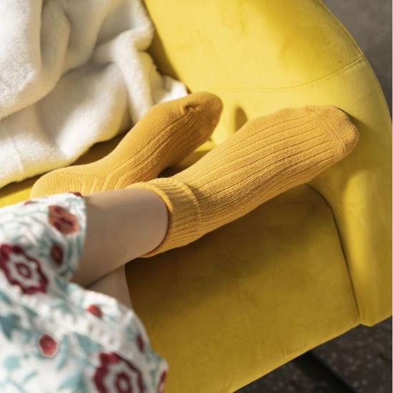 Womens Wool Dress Socks | Steven | Calcetines calientes transpirables para señoras -Amarillo - Image 4