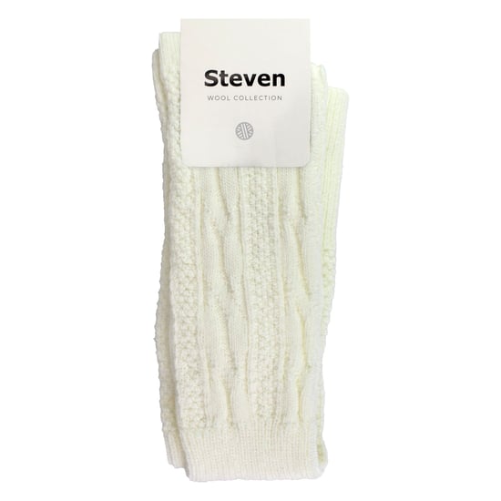 Womens Over The Knee Wool Socks | Steven | Calcetines largos gruesos para invierno - Crudo - Image 2