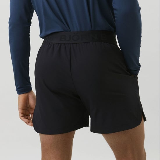 Björn Borg - Pantalón Corto de Entrenamiento Técnico, Hombre - Negro - Image 4