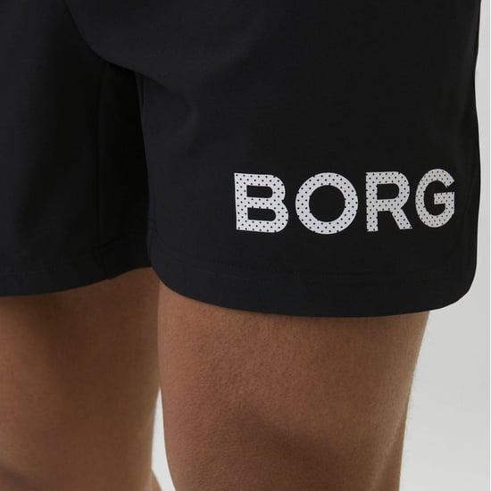 Björn Borg - Pantalón Corto de Entrenamiento Técnico, Hombre - Negro - Image 5