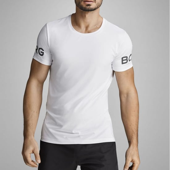 Björn Borg - Camiseta de manga corta de alto rendimiento para hombre - Blanca - Image 5