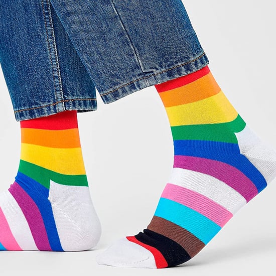 3 Pack Multipack Pride Socks Giftbox | Happy Socks | Multicoloured Rainbow LGBTQIA+ Socks - Rainbow - Image 3