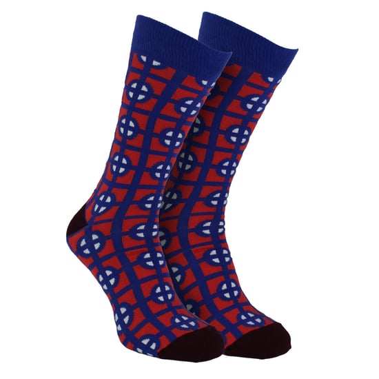 HS by Happy Socks - Paquete de 3 calcetines de vestir de estructura clásica para hombre - Target (Azul) - Image 4
