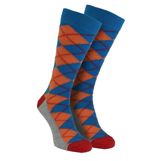 HS by Happy Socks - Paquete de 3 calcetines de vestir de estructura clásica para hombre - Target (Azul) - Image 5