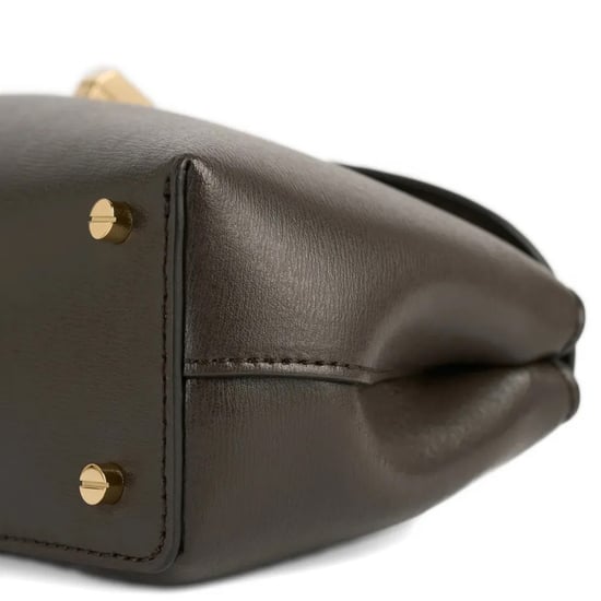 Toteme T-Lock bolso de mano en piel - Image 5
