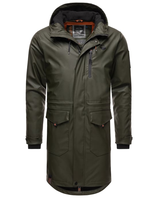Abrigo impermeable para hombre Stone Harbour Verdaan - Image 1