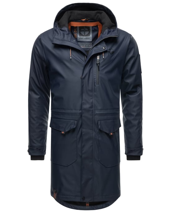 Abrigo impermeable para hombre Stone Harbour Verdaan - Image 1