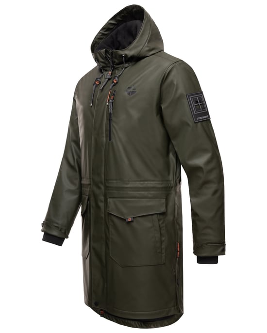 Abrigo impermeable para hombre Stone Harbour Verdaan - Image 3