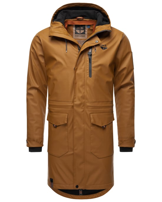 Abrigo impermeable para hombre Stone Harbour Verdaan - Image 1