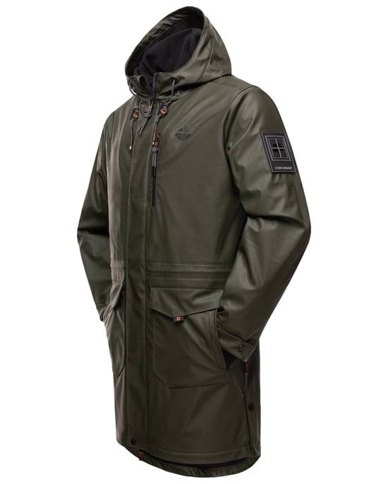 Abrigo impermeable para hombre Stone Harbour Verdaan - Image 4